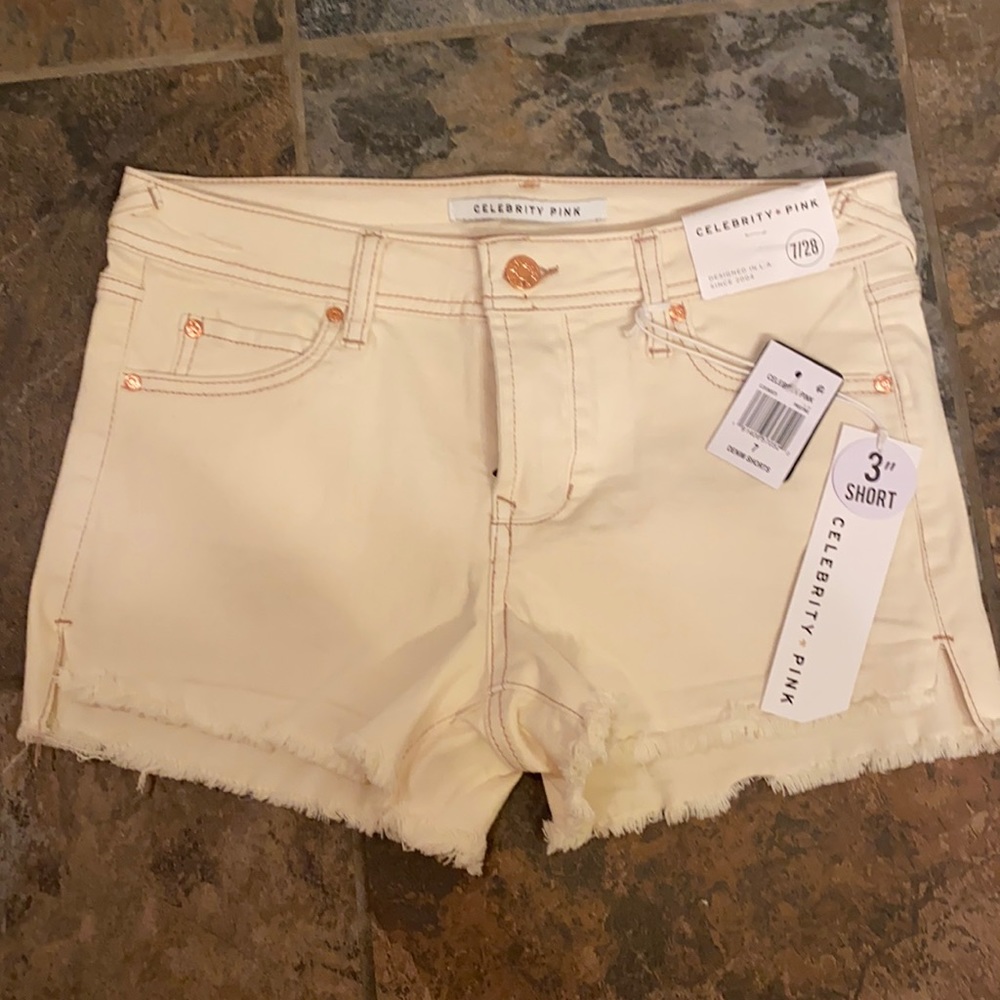 Celebrity pink shorts